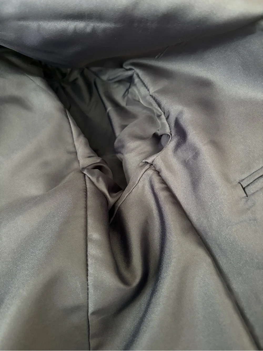 Haggar tailored navy